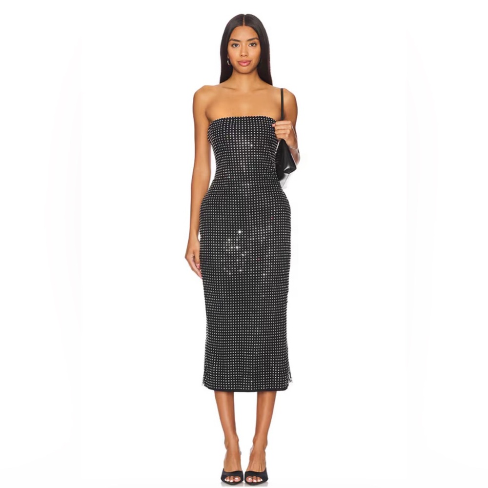 A.L.C Elizabeth Strapless
Rhinestone-Embellished Mi
Dress